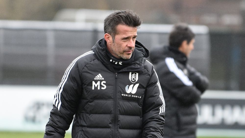 Marco Silva in training