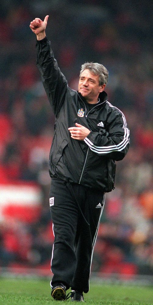 Kevin Keegan Fulham Manager Kevin Keegan at Old Trafford ahead of a FA Cup tie