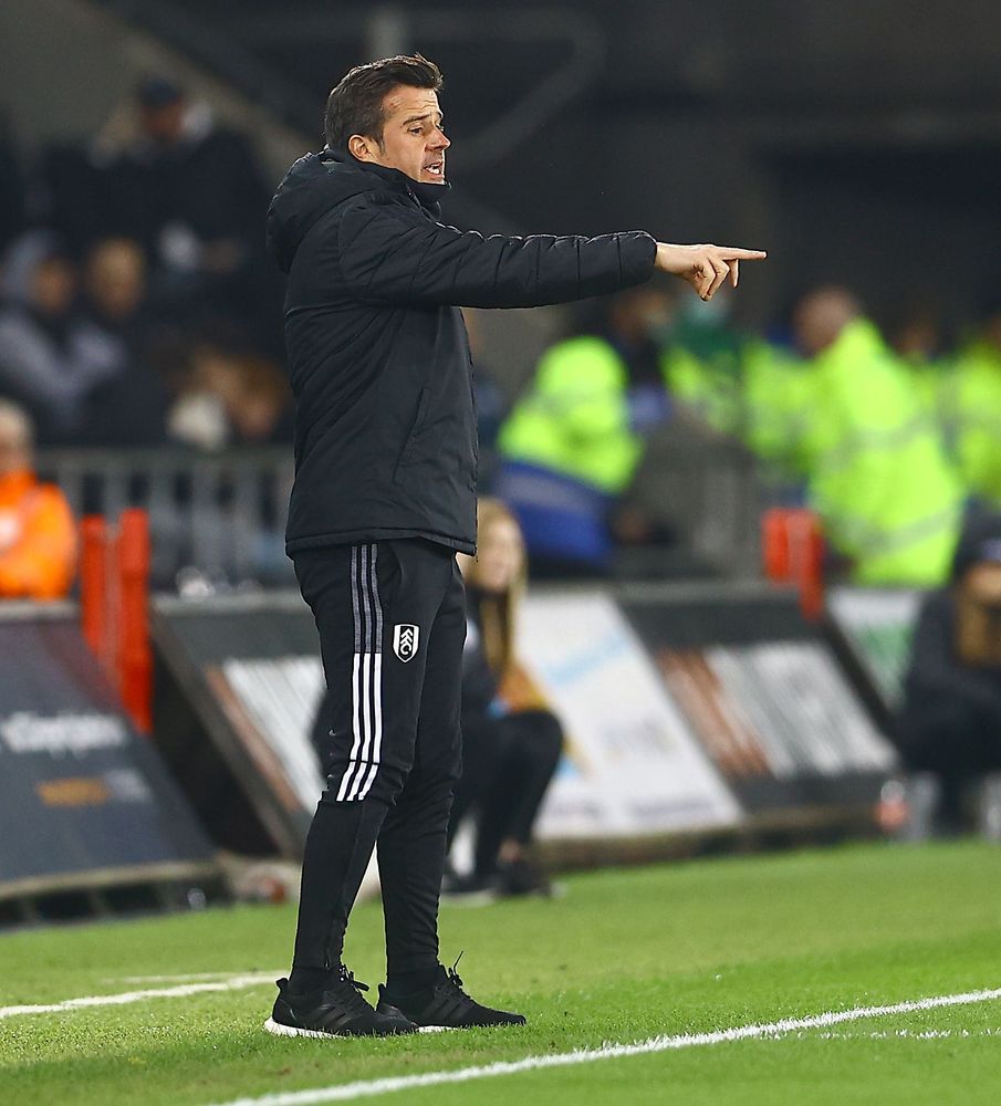 Marco Silva on the touchline Marco Silva on the touchline