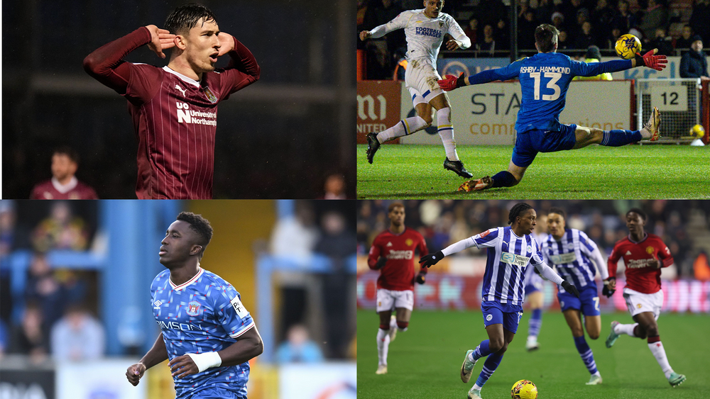 Four of our young players during loan spells Four of our young players during loan spells