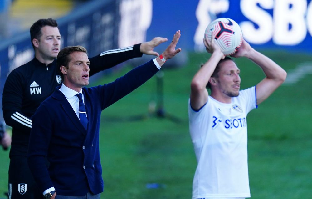 Scott Parker on sideline. Scott Parker on sideline.