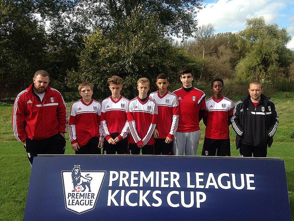 Paul at the Premier League Kicks Cup Paul at the Premier League Kicks Cup