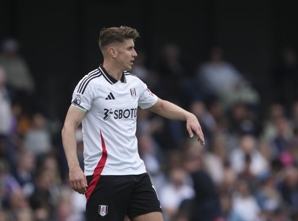Tom Cairney in action against Manchester City Tom Cairney in action against Manchester City