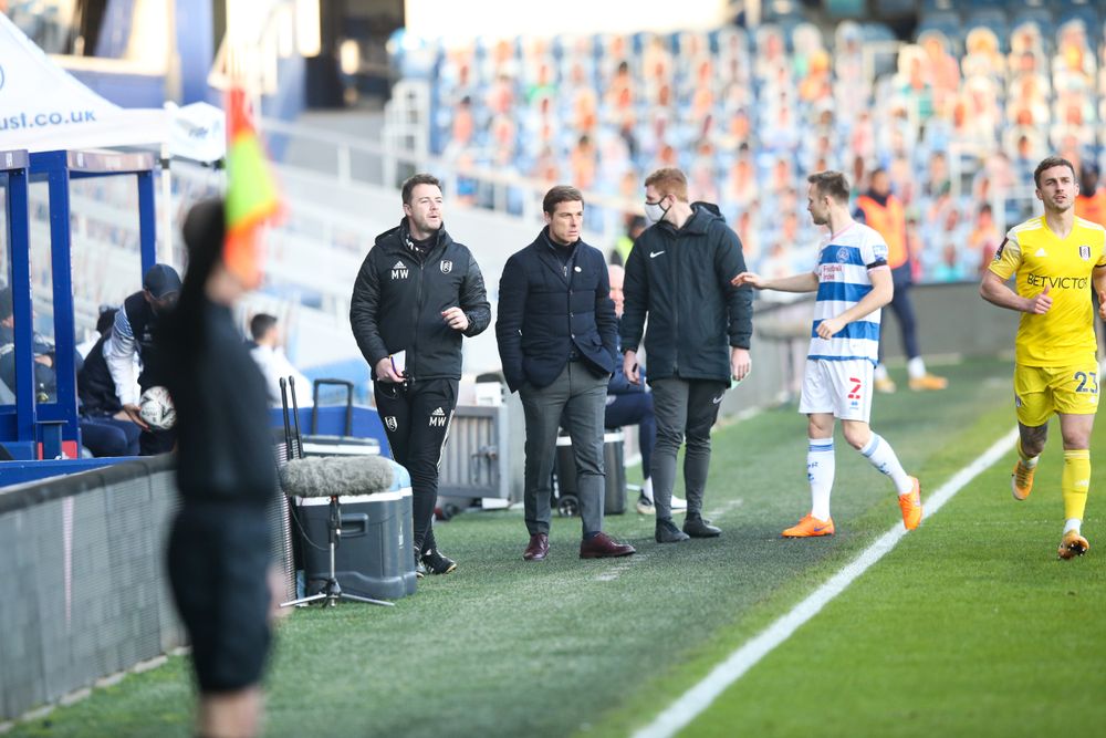Scott Parker on the touchline at QPR Scott Parker on the touchline at QPR