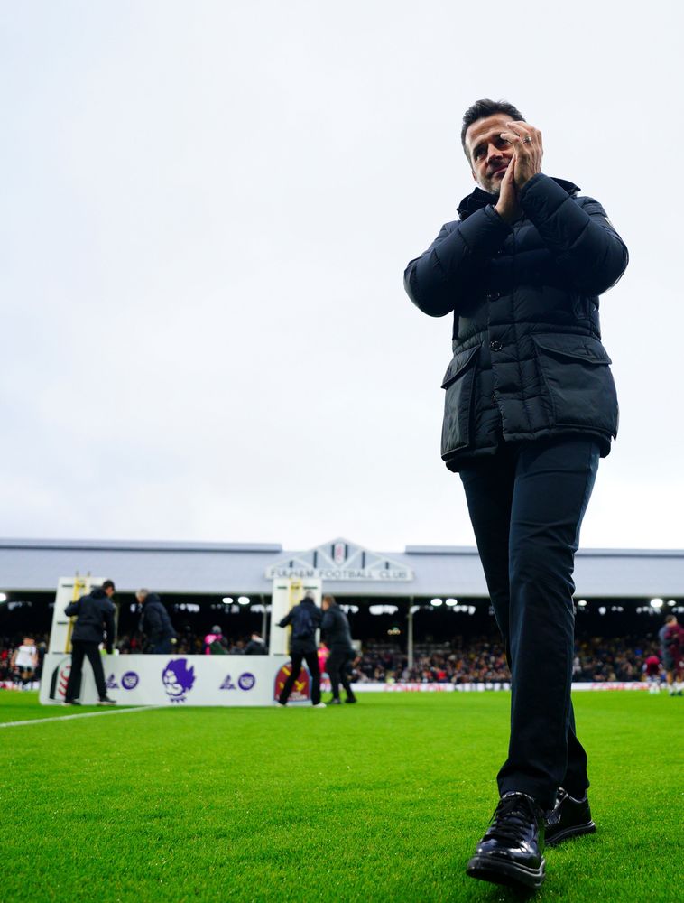 Marco Silva during Fulham versus West Ham Marco Silva during Fulham versus West Ham