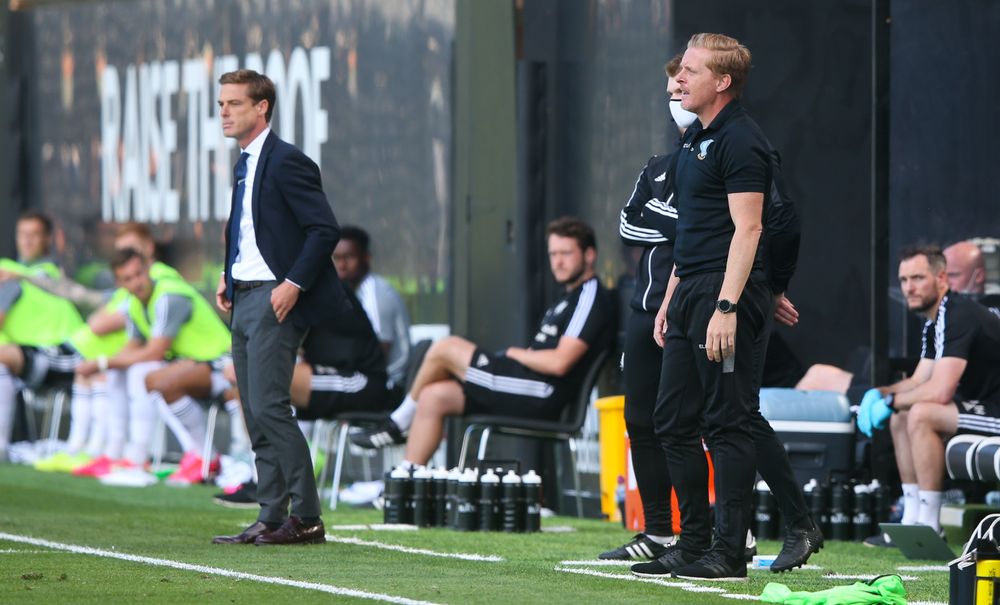 Scott Parker and Garry Monk Scott Parker and Garry Monk
