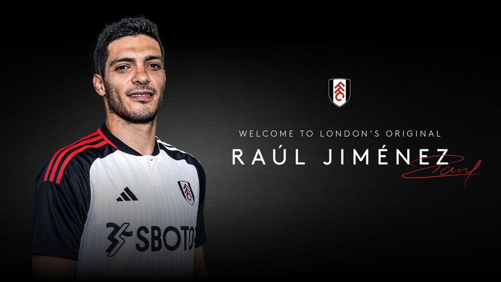 Raúl Jiménez signs for Fulham Raúl Jiménez signs for Fulham