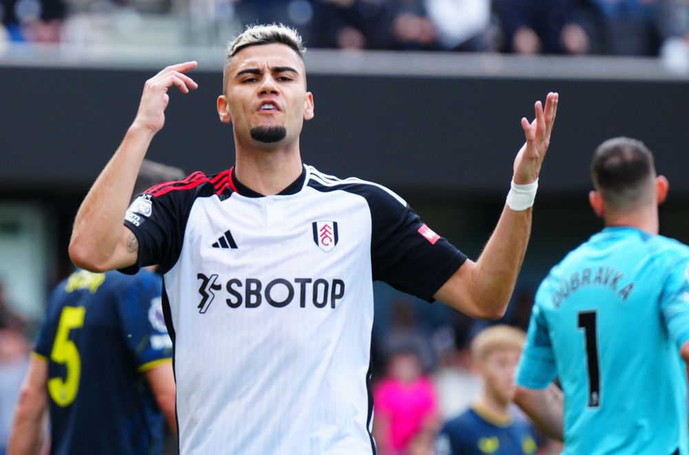 Andreas Pereira rues a missed chance
