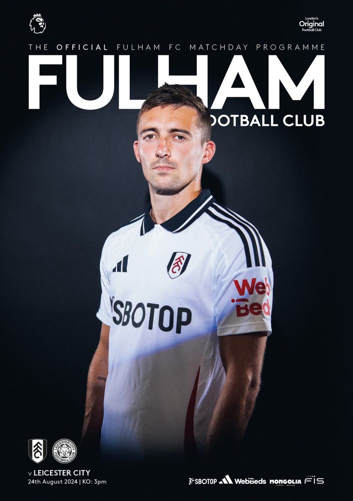 Leicester matchday programme