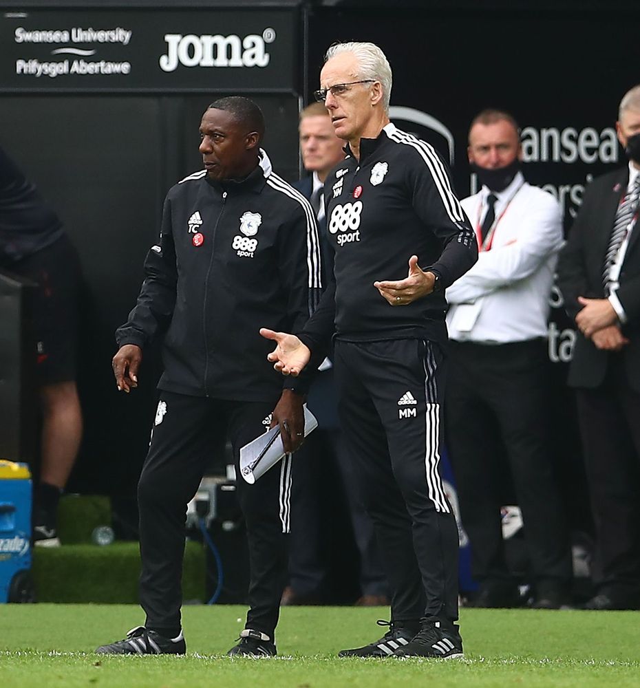 Mick McCarthy on the touchline Mick McCarthy on the touchline