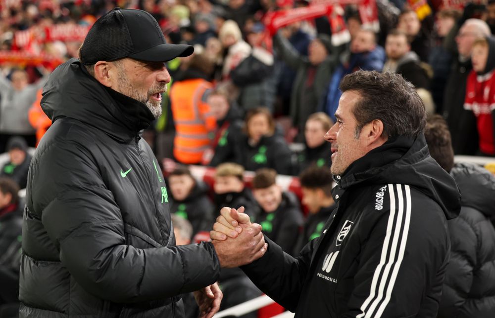 Jurgen Klopp and Marco Silva