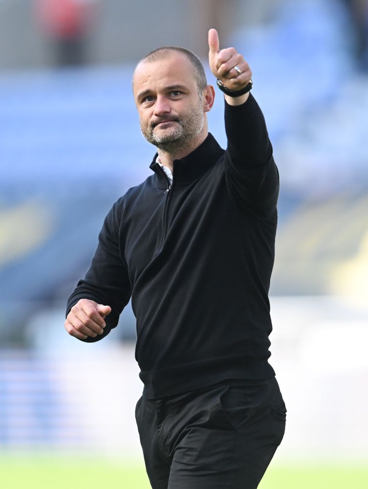Wigan manager Shaun Maloney Wigan manager Shaun Maloney