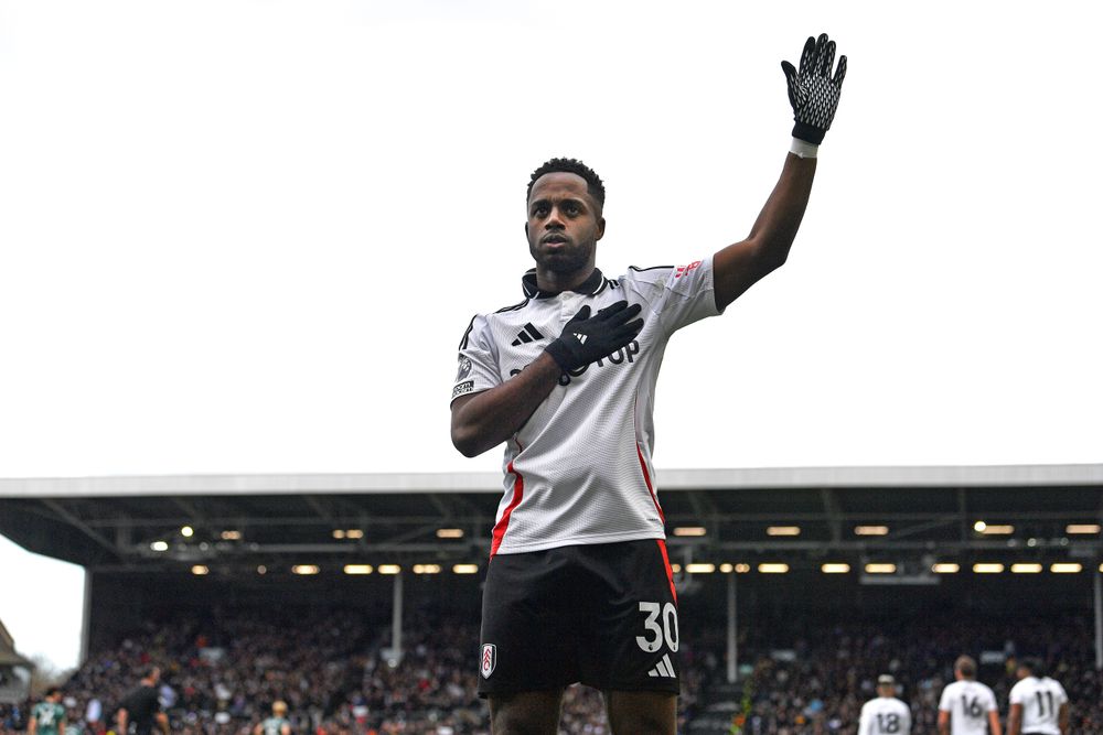 Ryan Sessegnon celebrates his goal against Spurs
