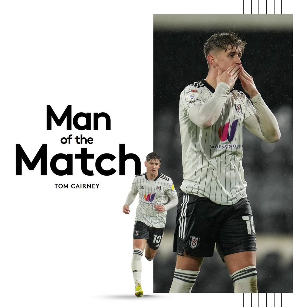 Tom Cairney Man of the Match Tom Cairney Man of the Match