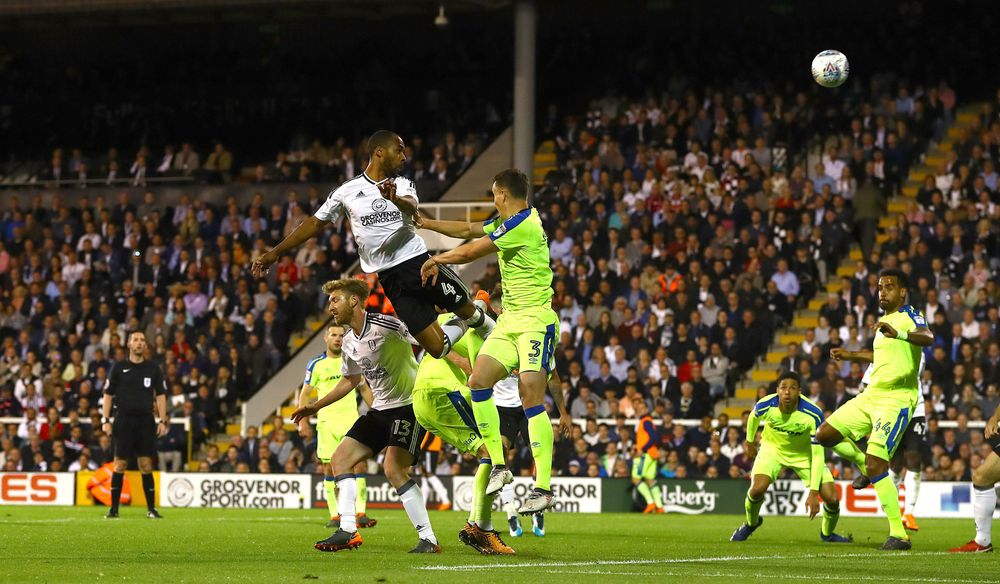 Denis Odoi scores against Derby County Denis Odoi scores against Derby County