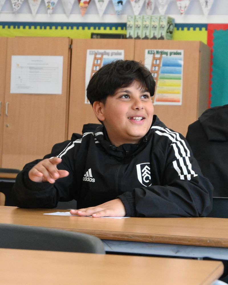 A Premier League Inspires participant A Premier League Inspires participant