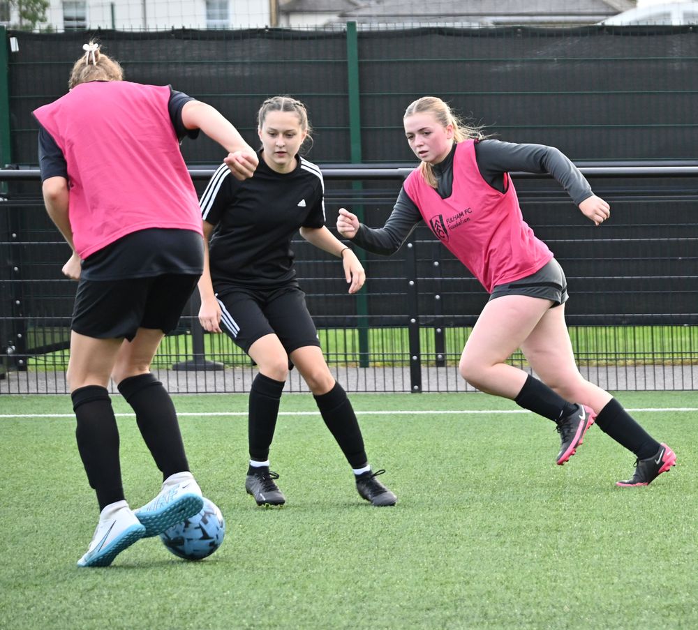Fulham Kicks participants Fulham Kicks participants