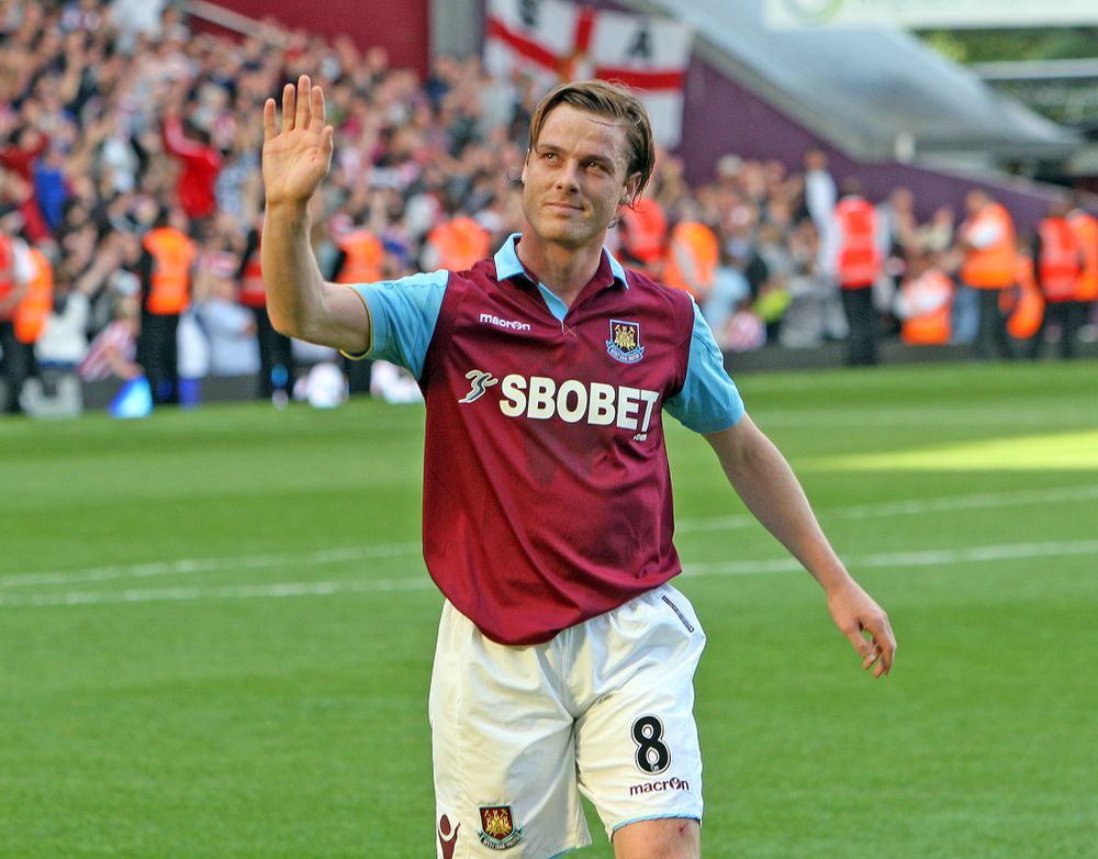 Scott Parker in his West Ham days Scott Parker in his West Ham days
