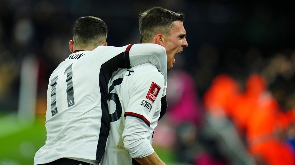 João Palhinha celebrates scoring against Leeds