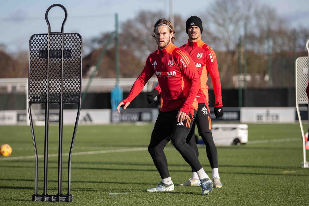 Joachim Andersen back in training Joachim Andersen back in training