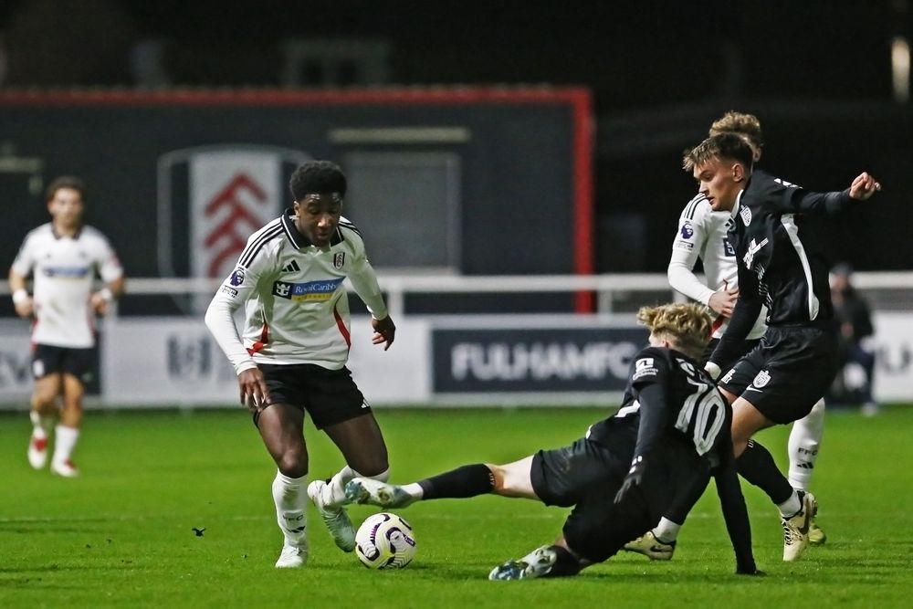 Aaron Loupalo-Bi on the ball against FC Nordsjælland Aaron Loupalo-Bi on the ball against FC Nordsjælland