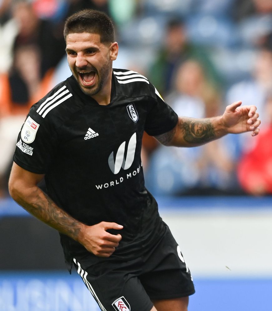 Aleksandar Mitrovic celebrates scoring against Huddersfield Aleksandar Mitrovic celebrates scoring against Huddersfield