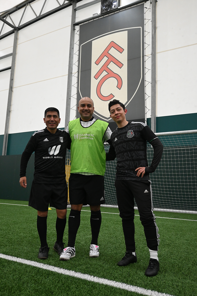 Refugees Welcomed To 'More Than a Game' Football Family Refugees Welcomed To 'More Than a Game' Football Family