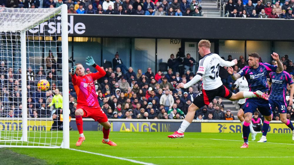 Emile Smith Rowe heads in the opening goal Emile Smith Rowe heads in the opening goal