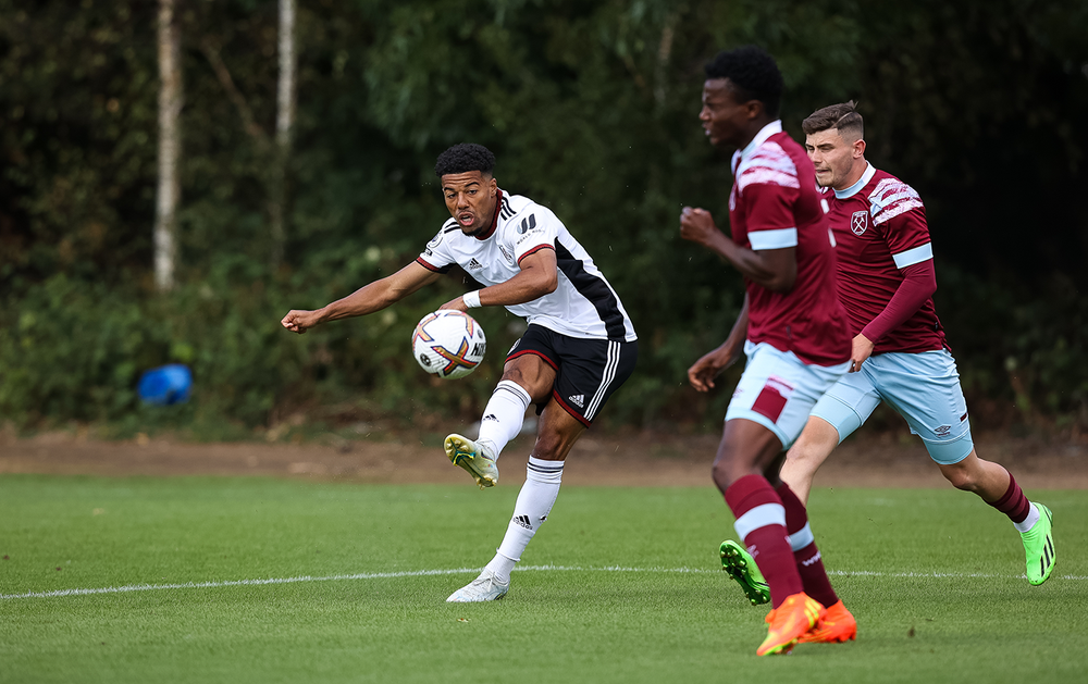 Jasper goes for goal