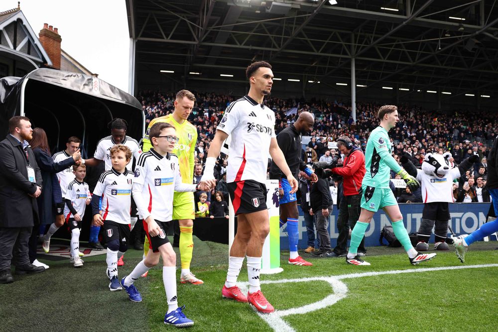 Antonee Robinson leads the side out Antonee Robinson leads the side out