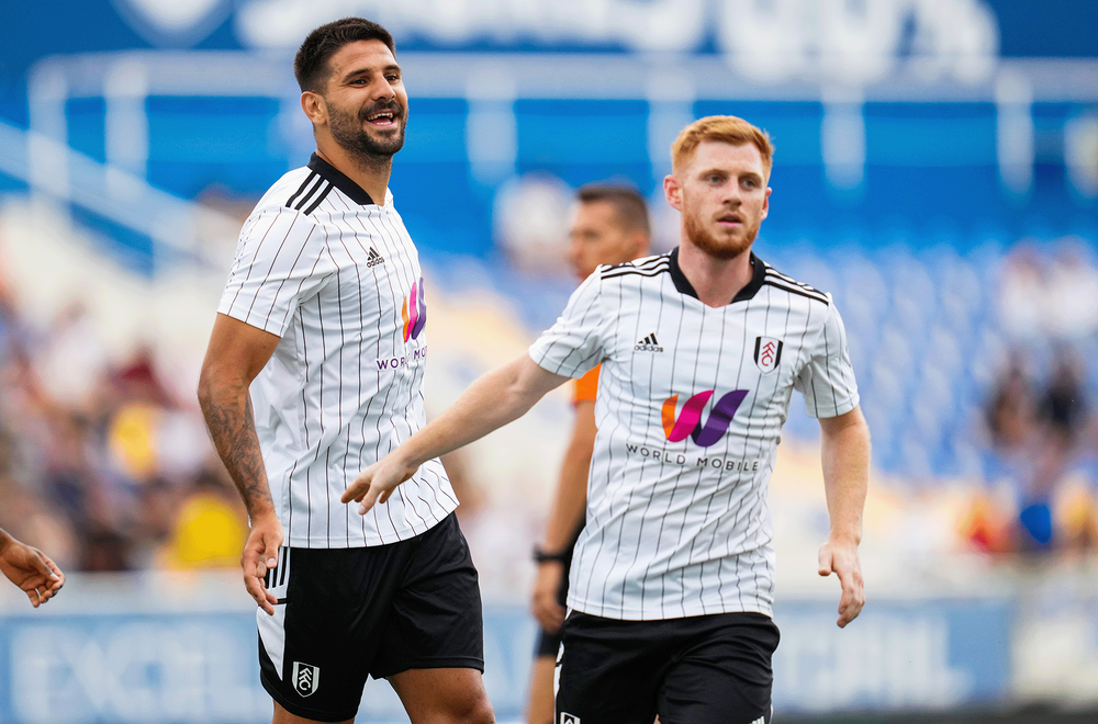 Mitro celebrates his opener Mitro celebrates his opener