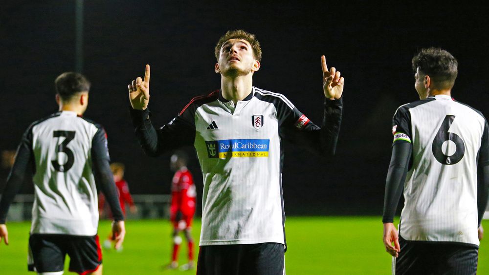 Adrion Pajaziti celebrates after scoring against Middlesbrough Adrion Pajaziti celebrates after scoring against Middlesbrough