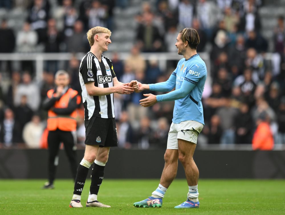 Anthony Gordon and Jack Grealish Anthony Gordon and Jack Grealish