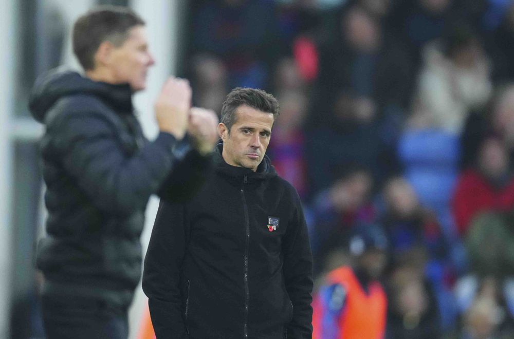 Marco Silva on the touchline Marco Silva on the touchline