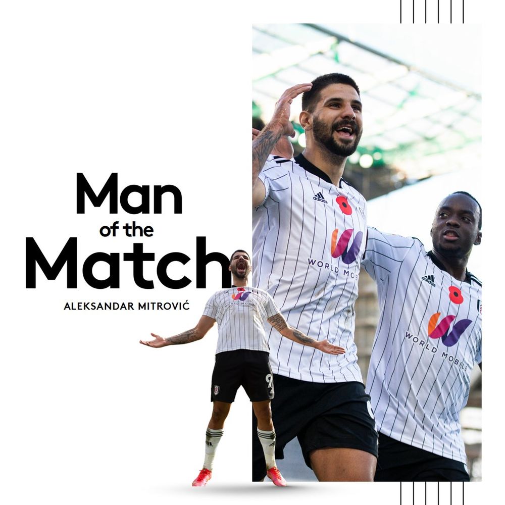 Mitro wins this weeks Man of the Match award