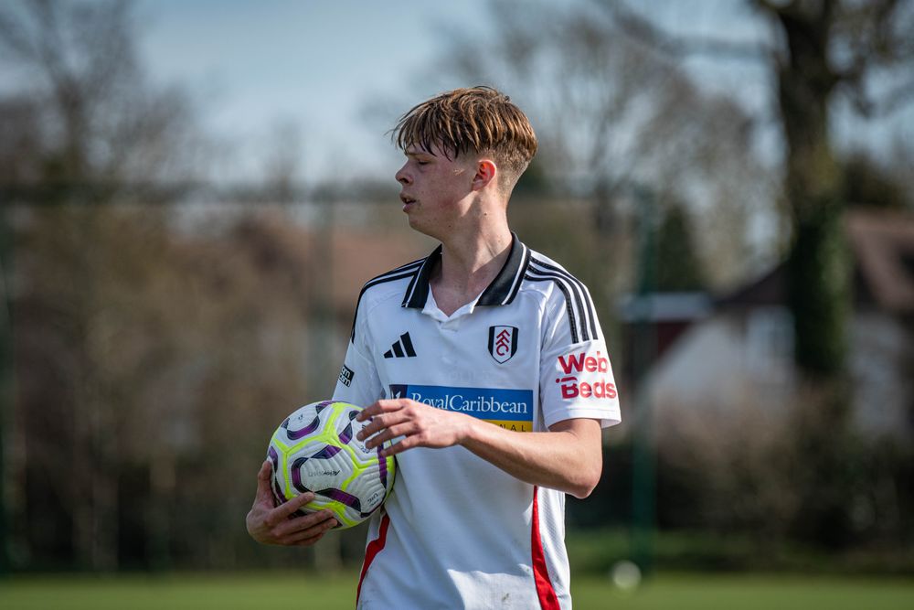 Luca Picotto of Fulham U18s Luca Picotto of Fulham U18s