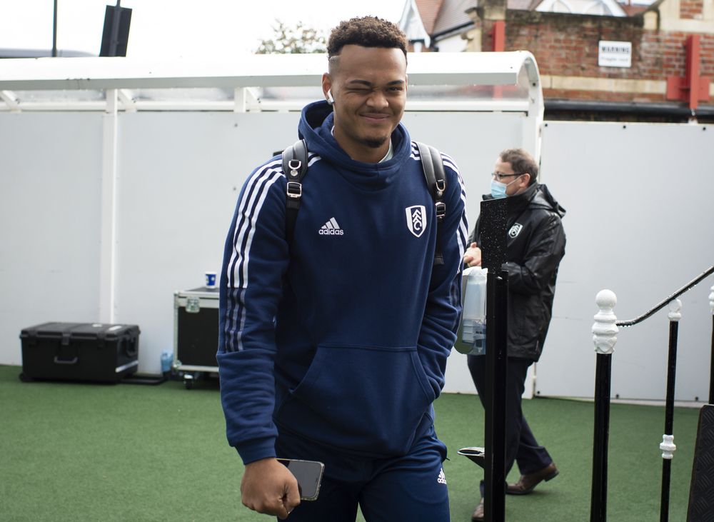 Rodrigo Muniz gives a wink after arriving at the Cottage Rodrigo Muniz gives a wink after arriving at the Cottage