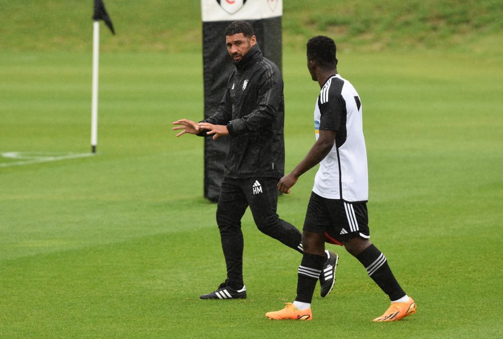 Hayden Mullins during training