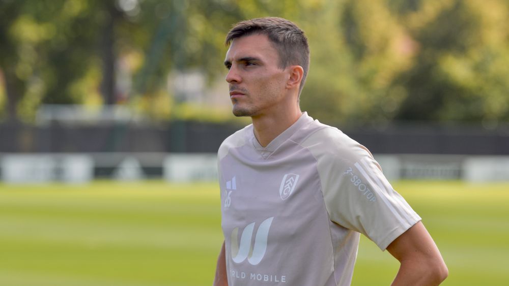 João Palhinha in training
