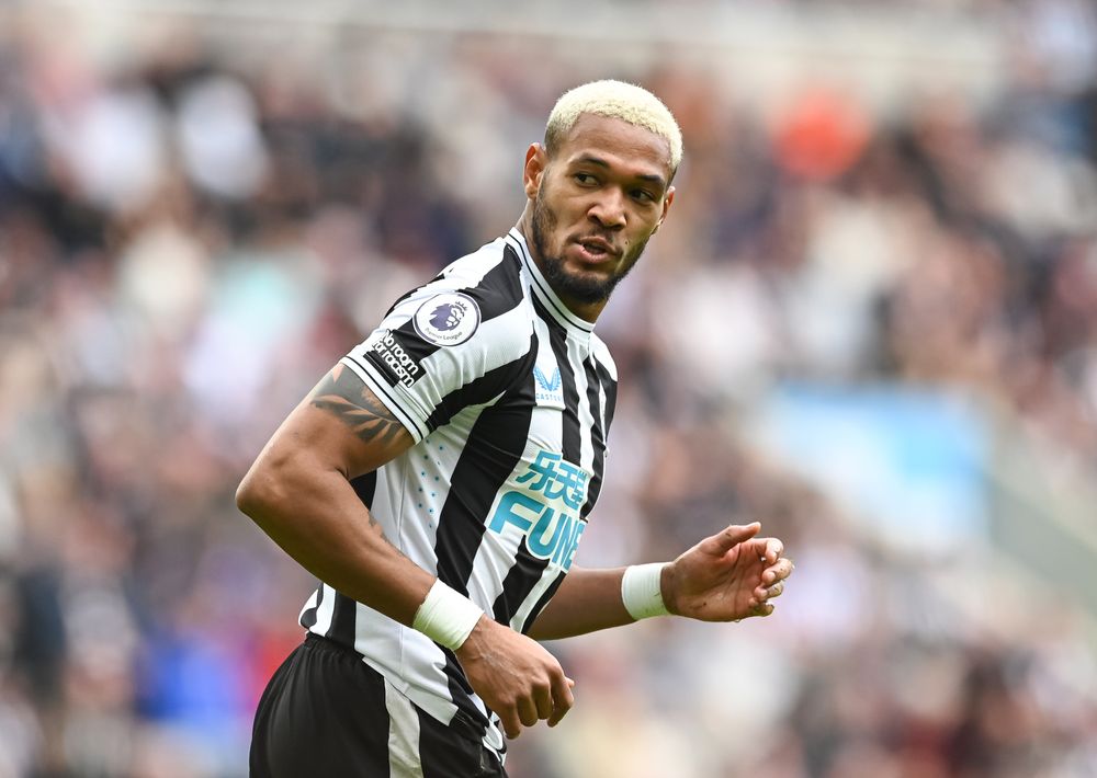 Joelinton in action for Newcastle against Bournemouth