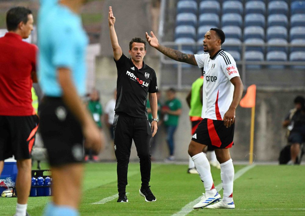 Marco Silva on the touchline Marco Silva on the touchline