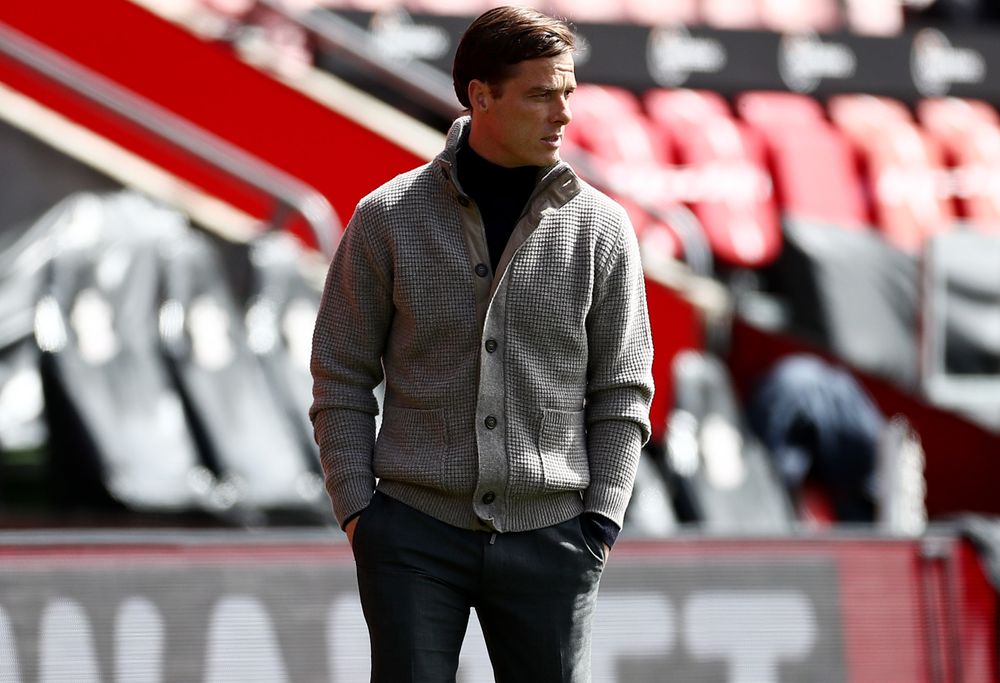 shutterstock_editorial_11903589bz.jpg Scott Parker on the touchline at St Mary's