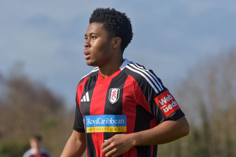 Marcell Hall of Fulham U18s Marcell Hall of Fulham U18s