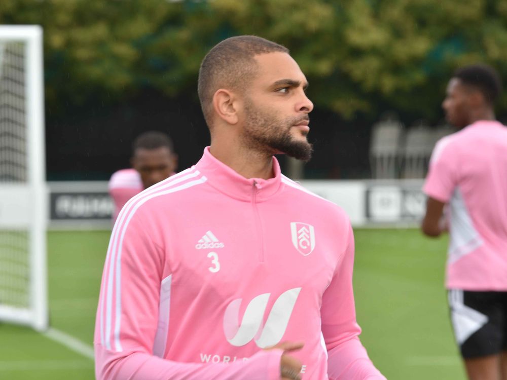 Layvin Kurzawa in training Layvin Kurzawa in training