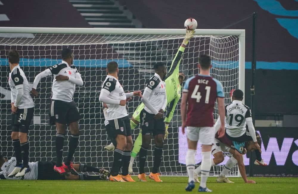 Areola looks to get fingertips on Cresswell's free-kick Areola looks to get fingertips on Cresswell's free-kick