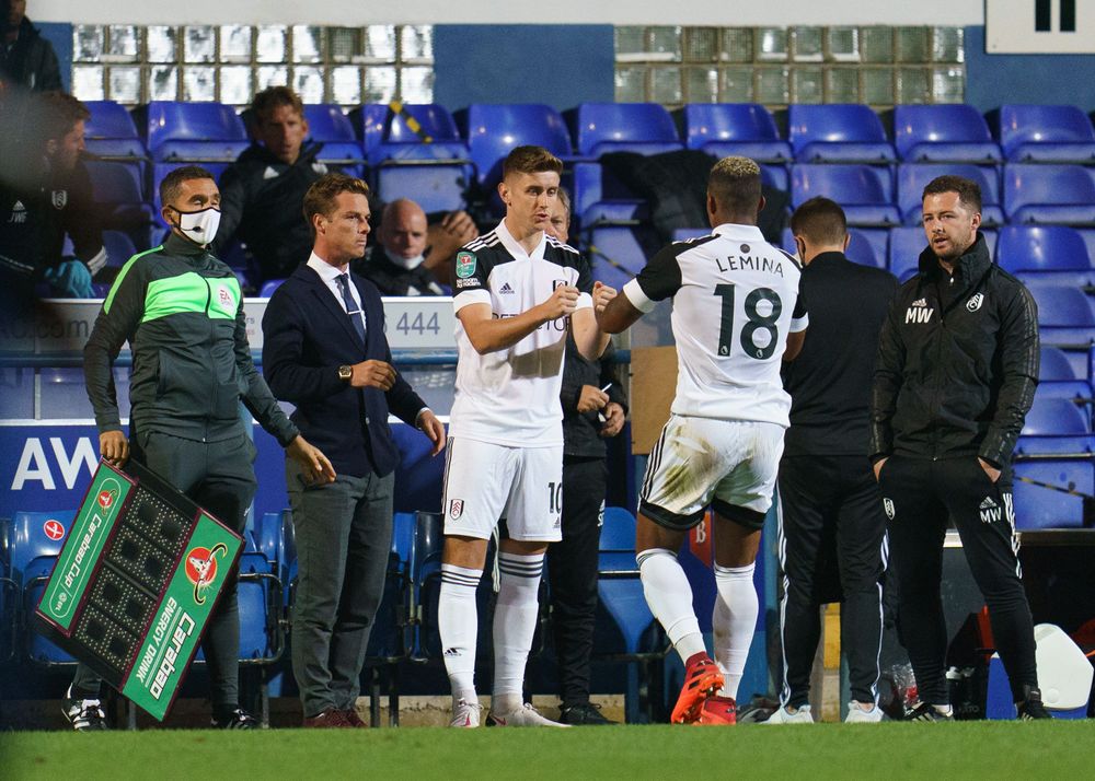 Tom Cairney replaces Mario Lemina Tom Cairney replaces Mario Lemina