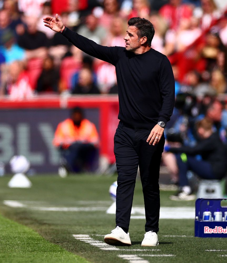 Marco Silva on the touchline Marco Silva on the touchline
