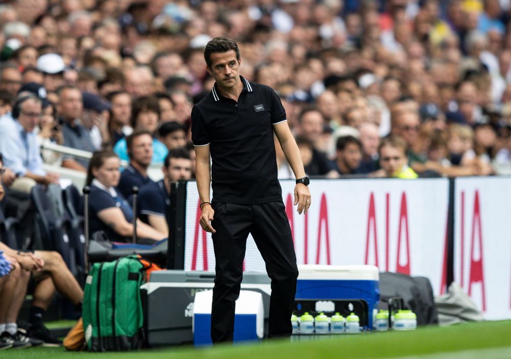 Marco Silva on the touchline at Spurs Marco Silva on the touchline at Spurs