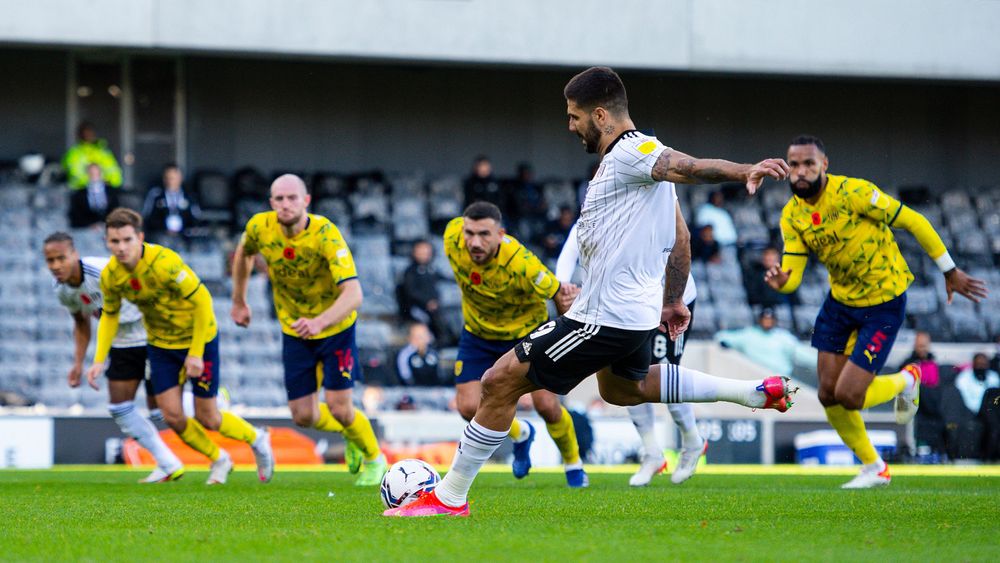 Mitro tucks his penalty home Mitro tucks his penalty home