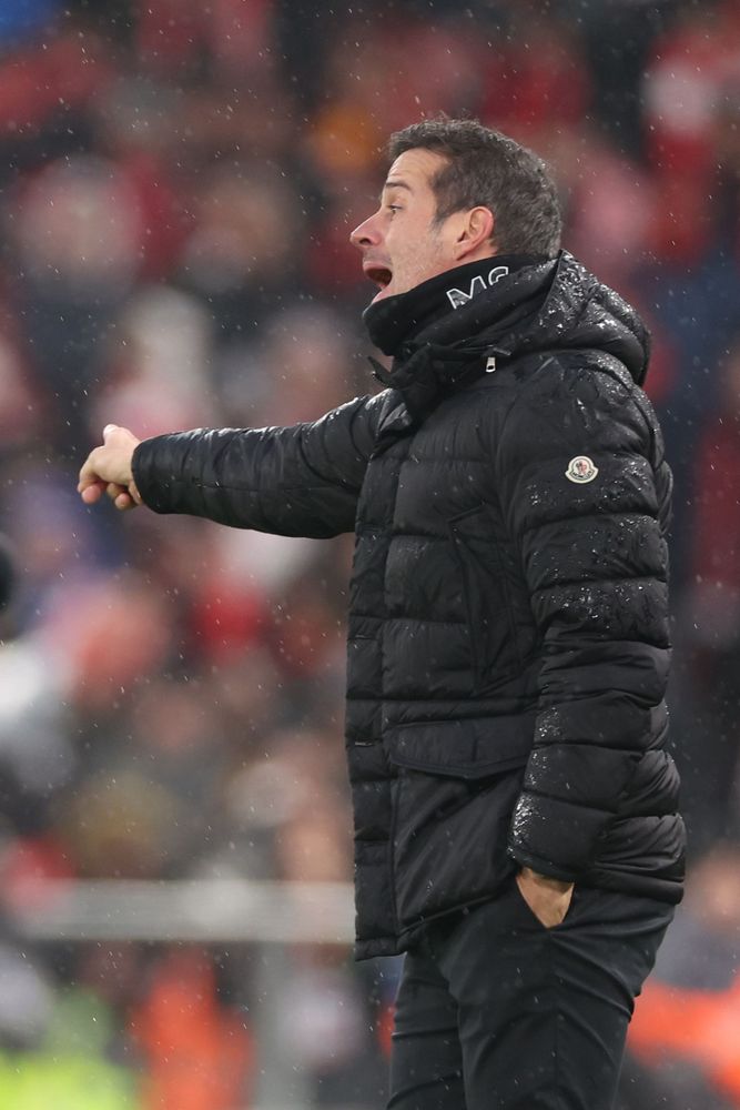 Marco Silva on the touchline Marco Silva on the touchline
